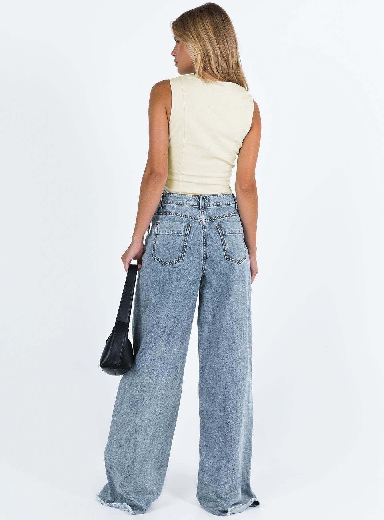 Thea Relaxed Wide-Leg Jeans
