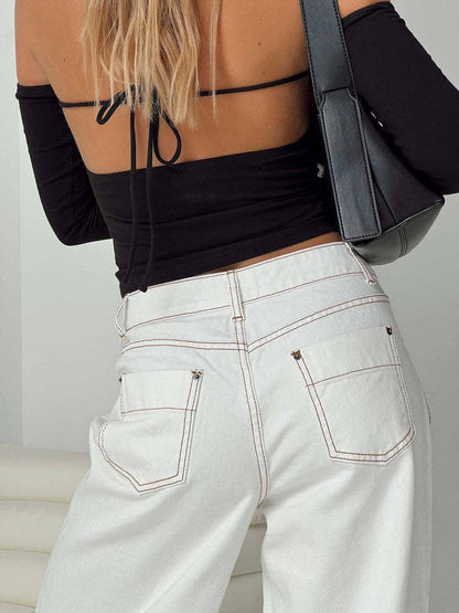 Thea Relaxed Wide-Leg Jeans