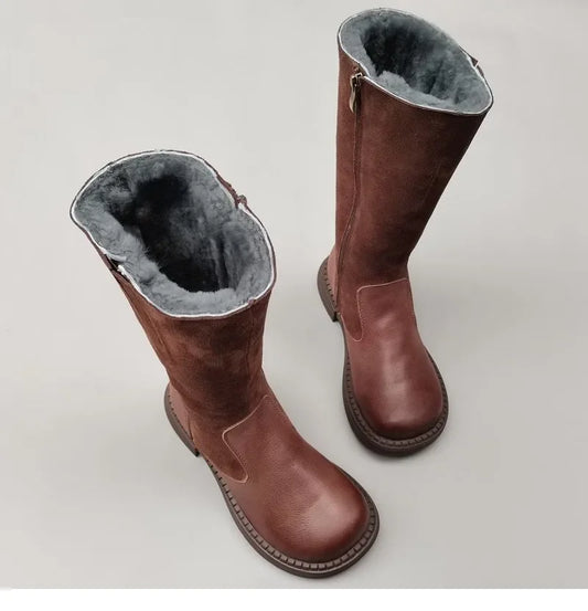 Aubrey Shearling Riding Boots