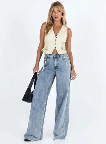 Thea Relaxed Wide-Leg Jeans