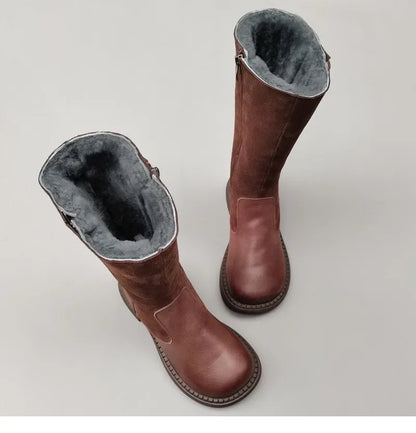 Aubrey Shearling Riding Boots