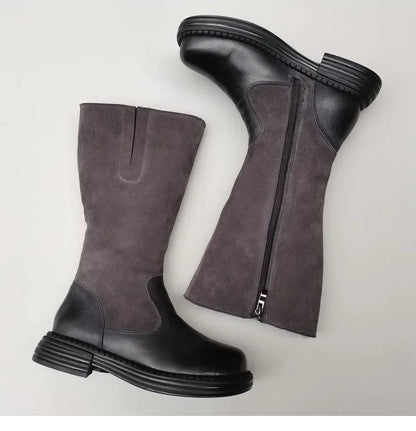 Aubrey Shearling Riding Boots