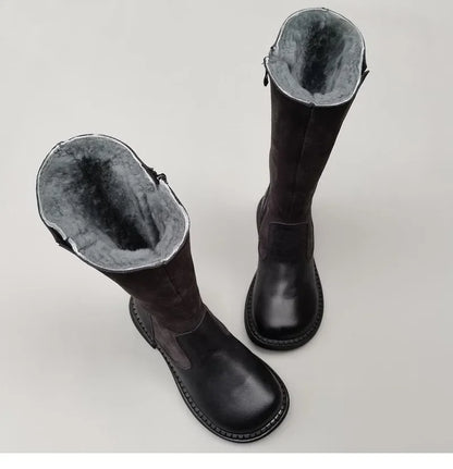 Aubrey Shearling Riding Boots