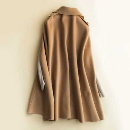 Marisol Wool Cape Coat