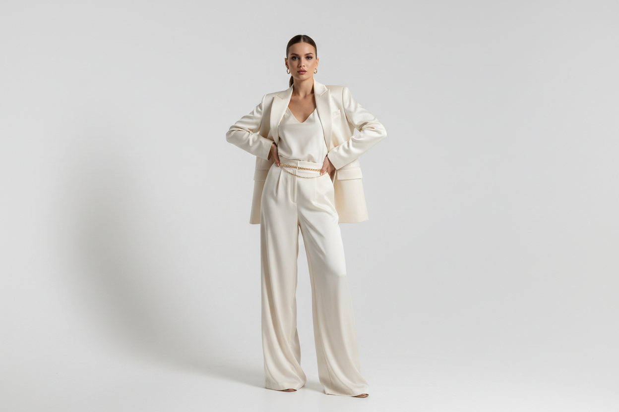 An image with a model women 